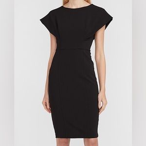 Express V back Sheath Dress
